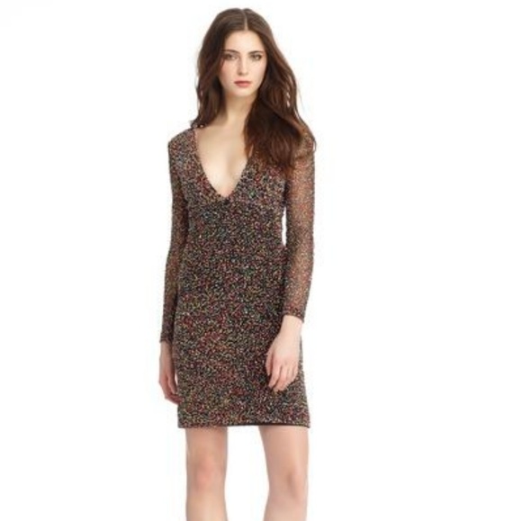 Little Black Sequin Dress